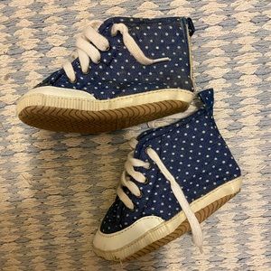 Baby Girl Polka Dot Sneakers